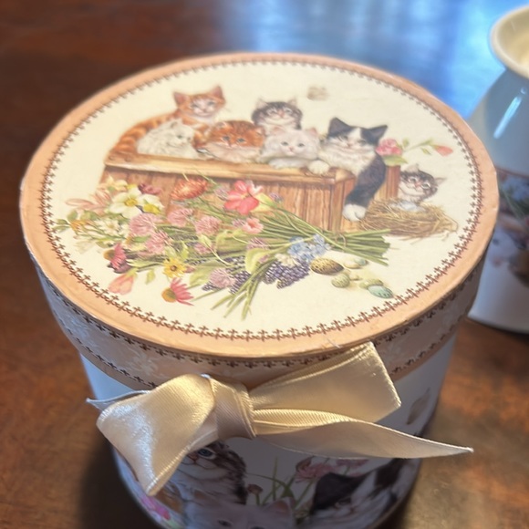 Kitty Cat Kitten Mug Cup with Gift Box New Never Used Delton Products - Picture 8 of 10